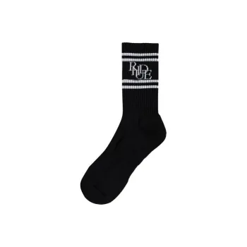 RHUDE Scrambler Sock 'Black/White'