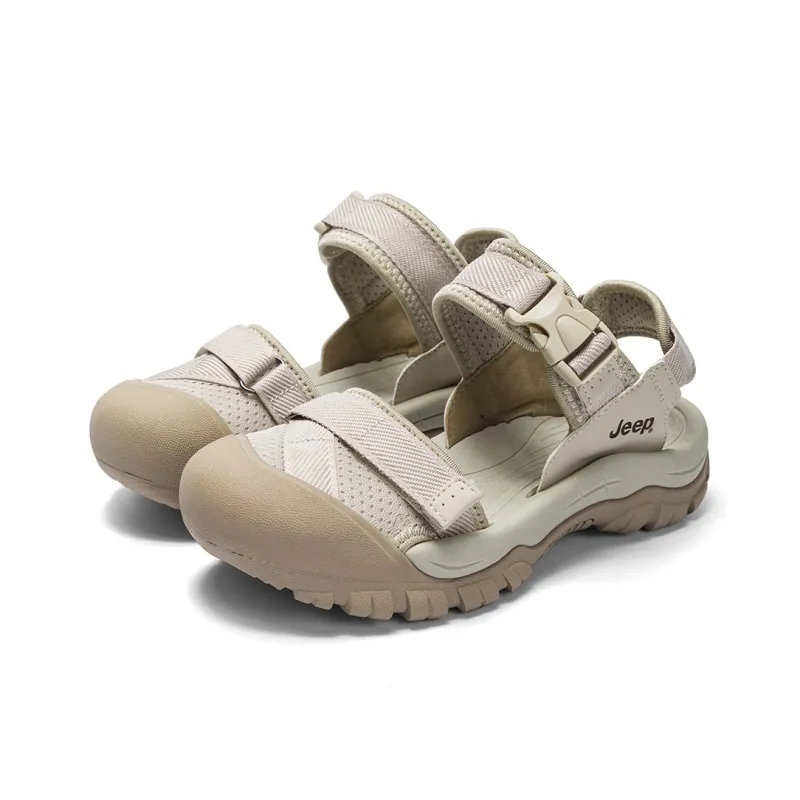 Jeep Quick Dry Height Increasing Cushioning Balance River Trekking Shoes Women's-2