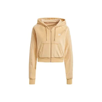 Adidas Originals Cropped Coats Women's Beige