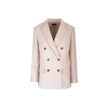 THEORY Double-Breasted Tailored Blazer
