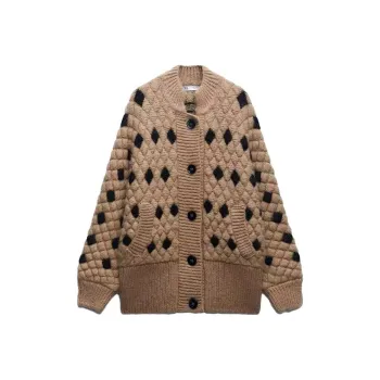 ZARA Coats Women's Tan