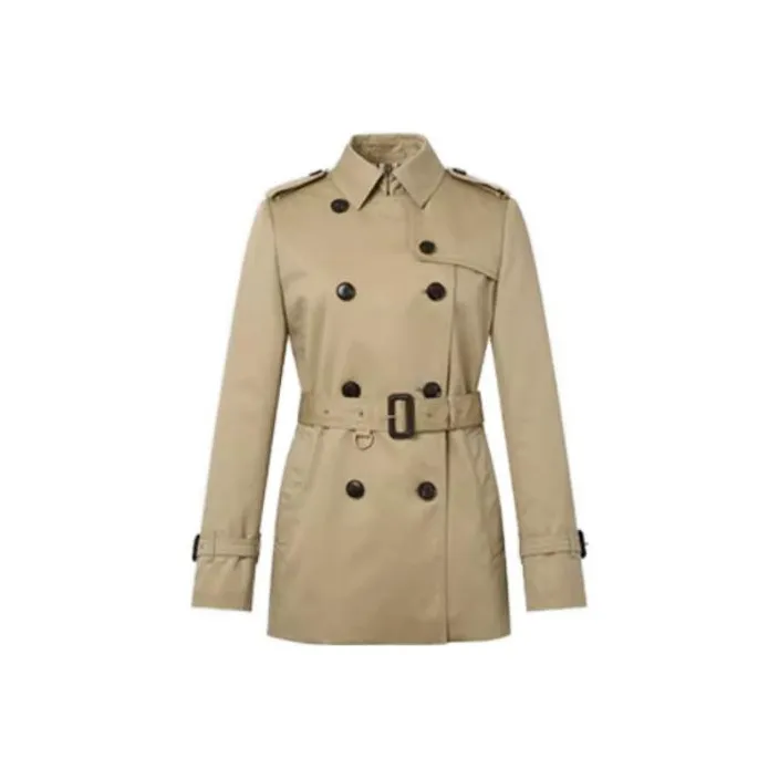HAZZYS Trench Coat Women's Beige-0