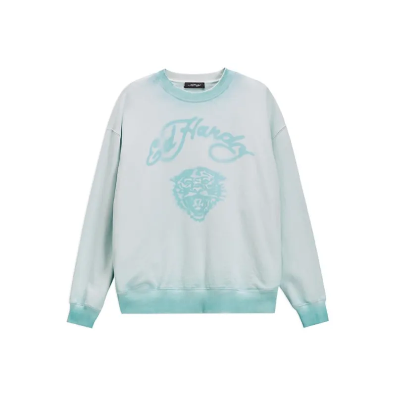 Ed Hardy SS25 Sweatshirt Women's Baby Blue-0