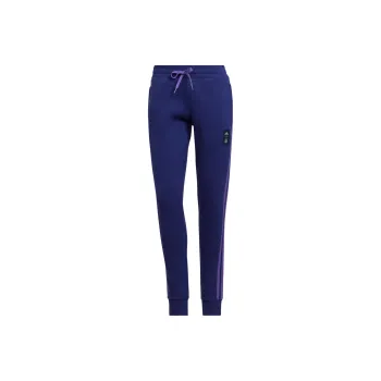 Adidas Knitted Sweatpants Women's Blue