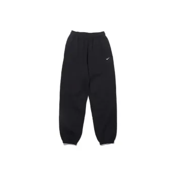 Nike Lab Women's Solo Swoosh Fleece Sweatpants Asia Sizing Black