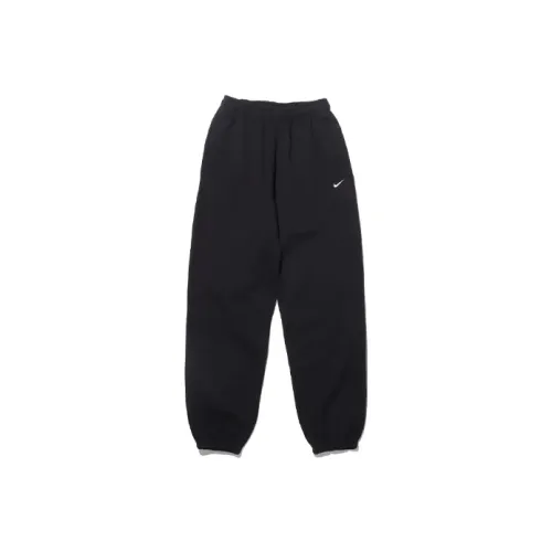 Nike Lab Women
s Solo Swoosh Fleece Sweatpants Asia Sizing Black