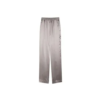 SIMONETTA Tapered Silk Trousers