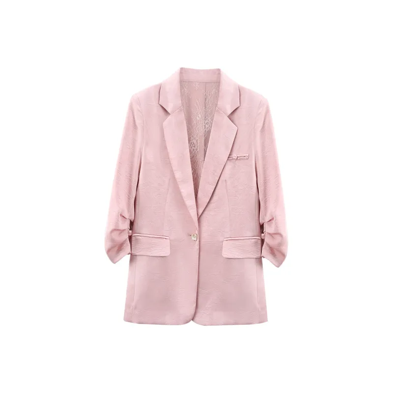 A Paradise For Awakening Business Suit Women's Pink-0