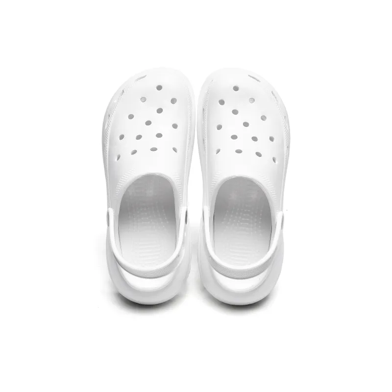 LIZHIPAO Clogs Women's Pure White-2