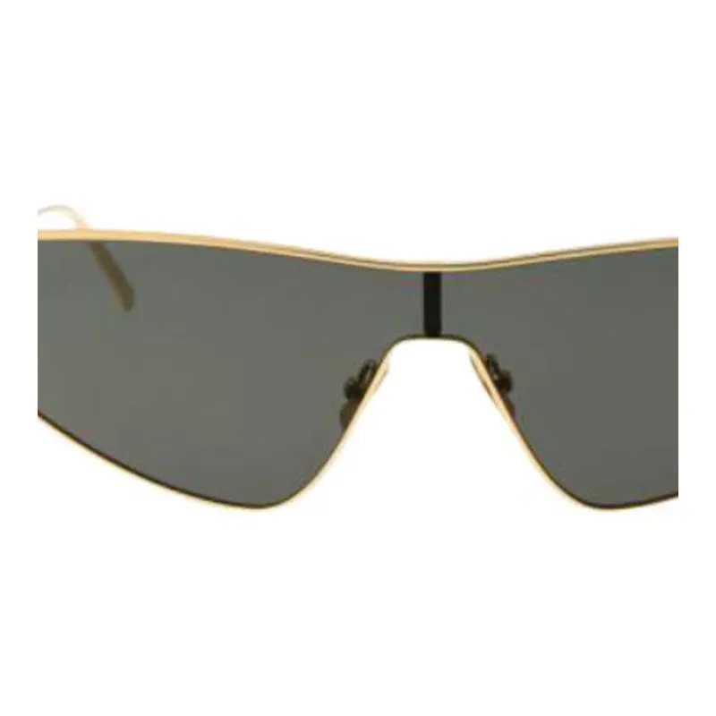 SAINT LAURENT Cat Eye Frame Metal Sunglasses-1