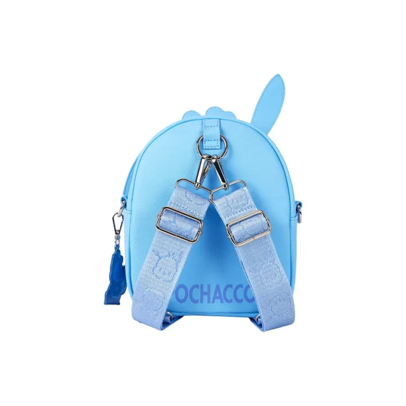 Sanrio Loungefly Pacha Dogs Artificial Leather Crossbody Backpack Mini Women's Blue-2