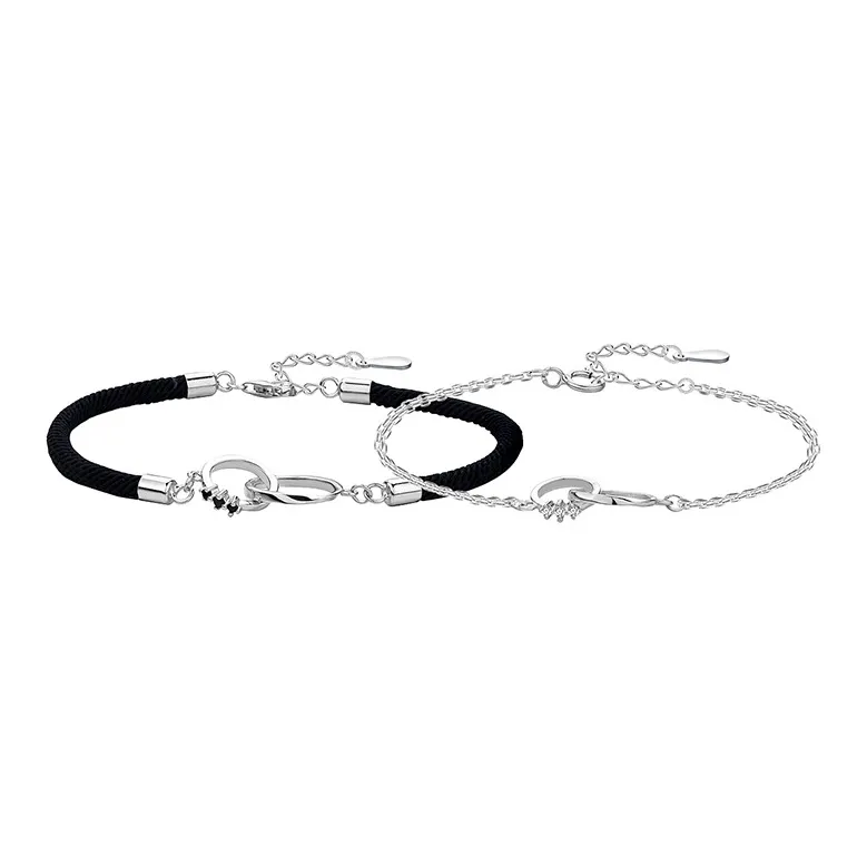 Long Fu S925 Silver Bracelets Unisex-0