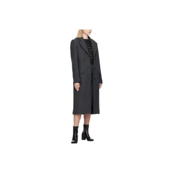 WE11DONE Coat Women's Dark Gray