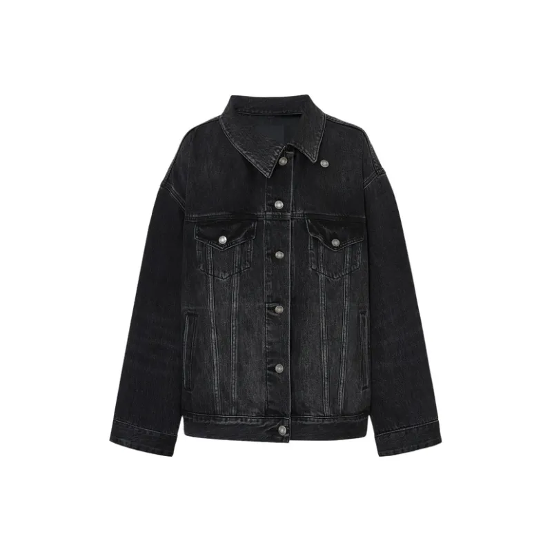 MOCO Denim Jacket Women's Denim Black-0