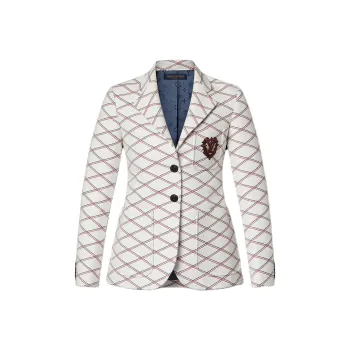LOUIS VUITTON SS24 Business Suits Coats Women's White