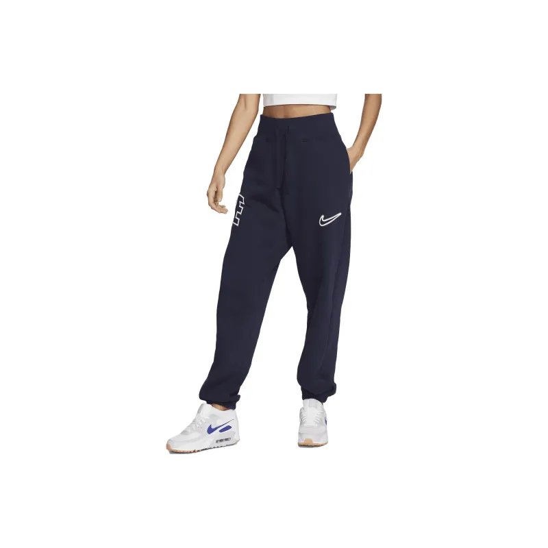 Nike Knitted Sweatpants Women's Navy Blue-0