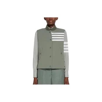 THOM BROWNE 4 Bar Feather down Gilet
