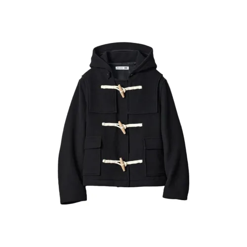 Jw Anderson X UNIQLO Jw Anderson Co-Branded Series Coats Women's Black