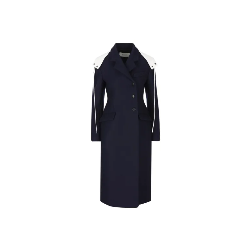 Ferragamo Double-Breaated Hooded Coat-0