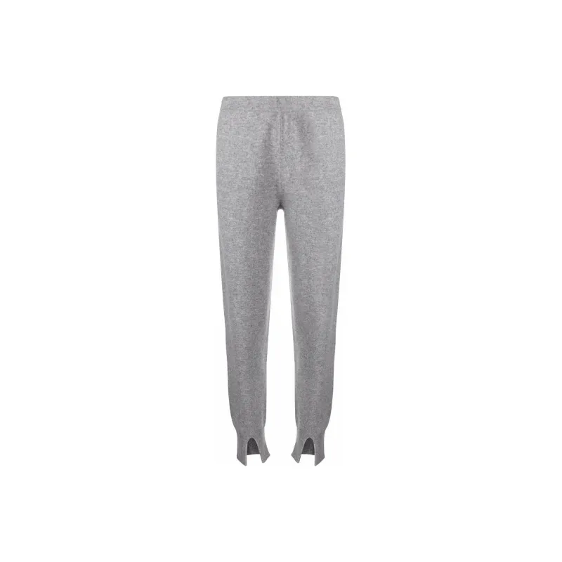 THEORY Knitted Sweatpants Women's Gray-0