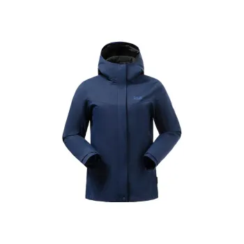 Jack Wolfskin Outdoor Hiking Waterproof And Windproof Windbreaker Jacket Women's Europe Version