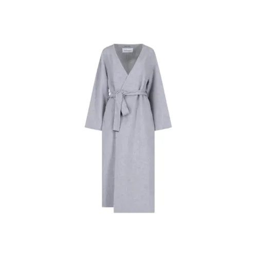 Calvin prints Wrap Designed Brushed Effect Coat