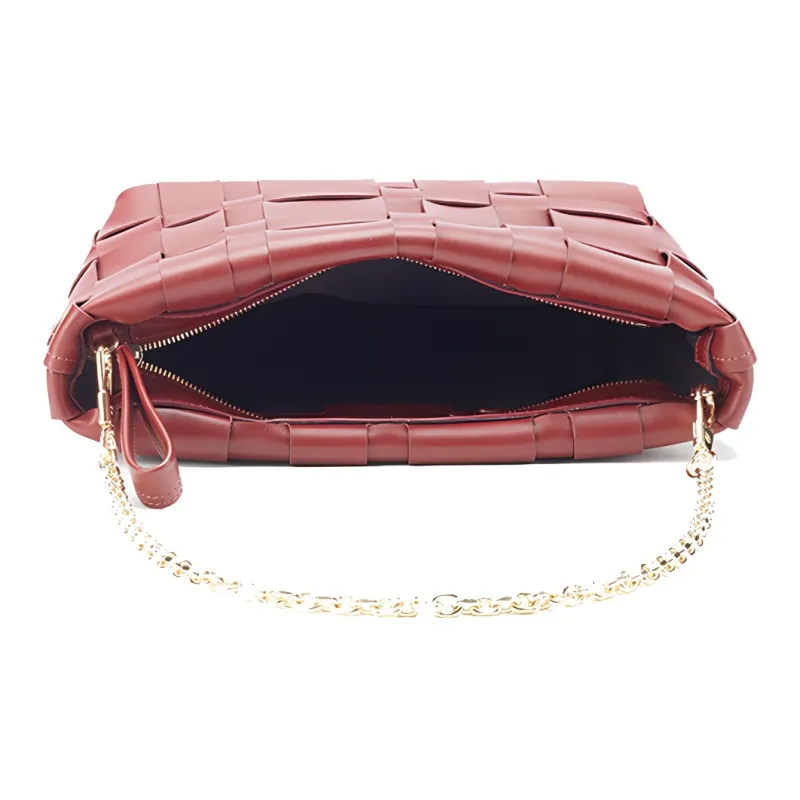 3.1 Phillip Lim Cow Leather Shoulder Bag Women's Pomegranate Red-2