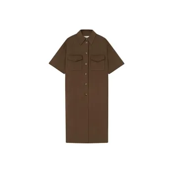 NANUSHKA FW23 ZESLA Coats Women's Clay Brown