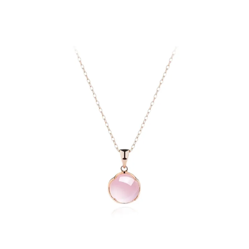 JIACUIYUN Colored Glaze Necklaces Women's-0