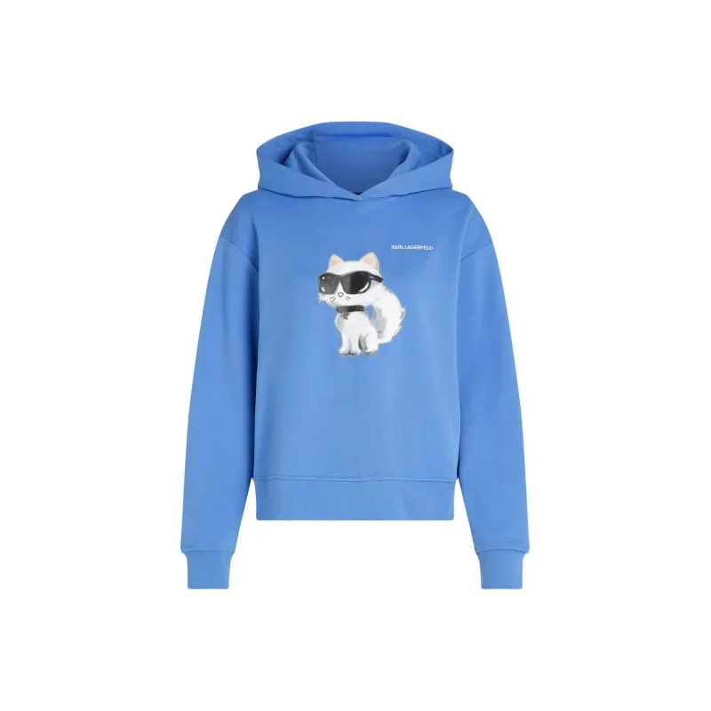 Karl Lagerfeld Ikon Choupette Hoodie-0