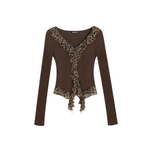 DREAM SEVEN 77 Knitwear Women's Brown