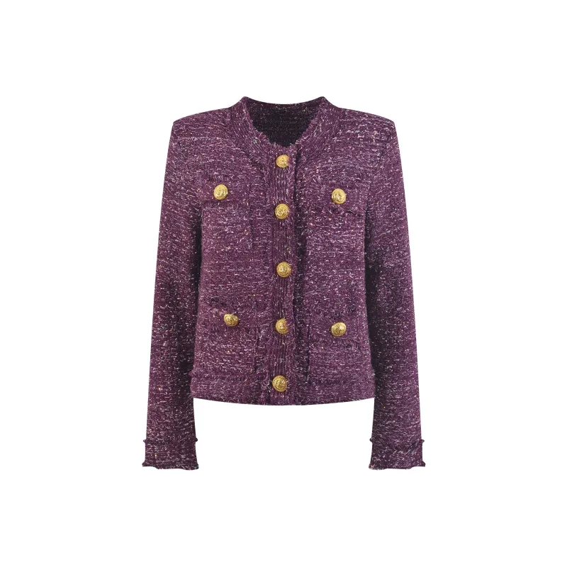 CHARM PICK Cropped Coats Women's-2