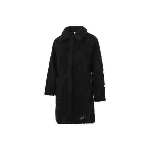 Nike Women'ss Sportswear Icon Clash Long Jacket Asia Sizing Black