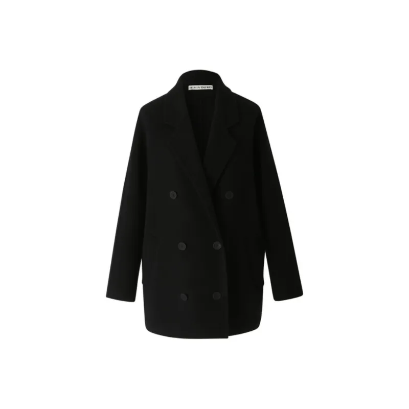 III VIVINIKO Coat Women's Black-0