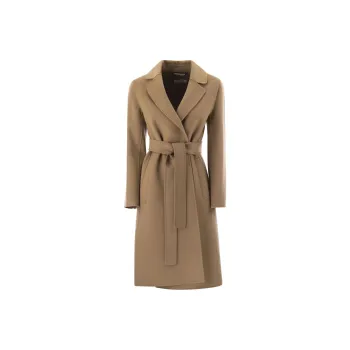 MaxMara Pauline Belted Long Sleeved Coat