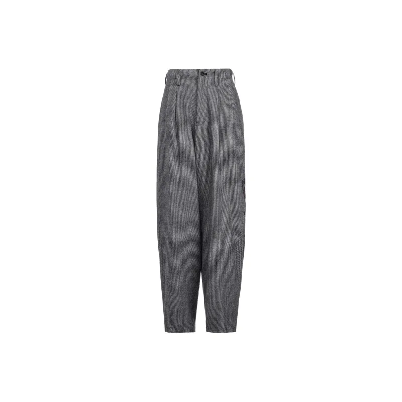 Yohji Yamamoto Y's FW24 Casual Pants Women's Black-0