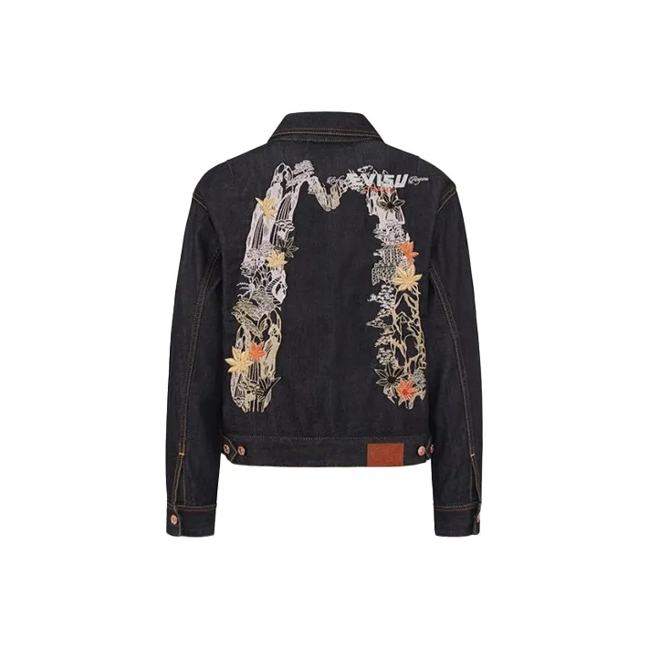 EVISU Denim Jacket Women's Black-0