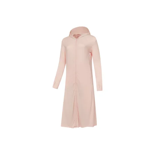QIAODAN Sun Protection Clothing Women's Sheer Pink