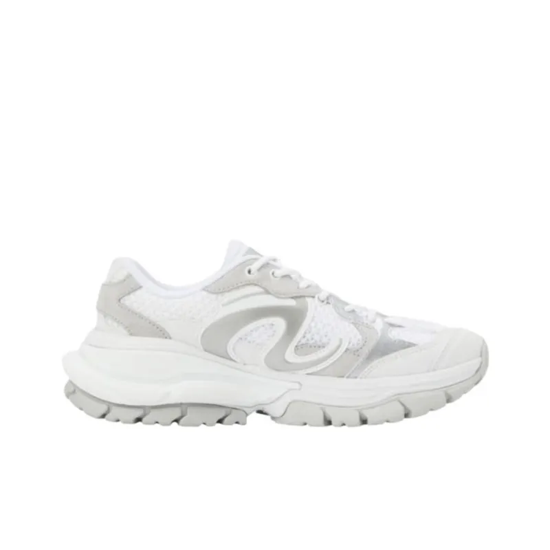 NERDY Abrasion Resistant Low Top Casual Shoes Unisex White-1