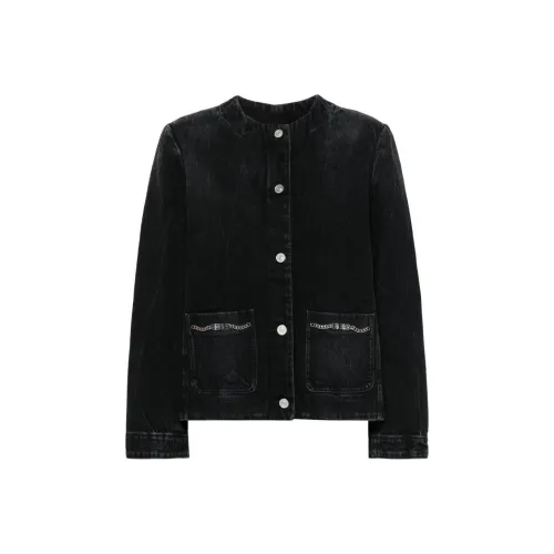 Givenchy Collarless Chain Jacket 'Black'