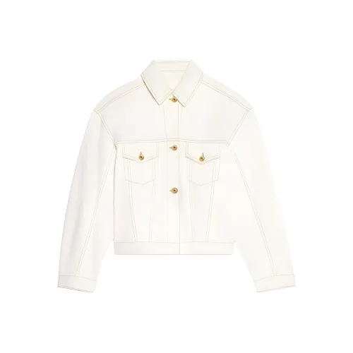 Jacquemus La Veste De Nîmes 'Off White/Tabaccco'