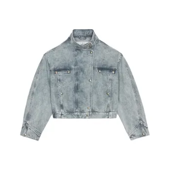 IRO NIGHT Denim Jacket Women's Washed Blue