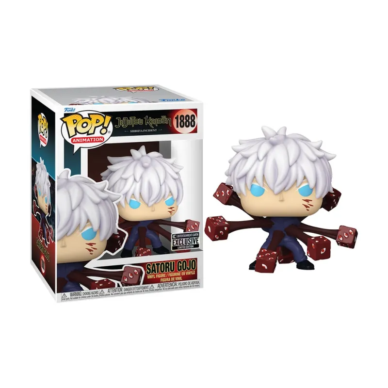 Funko Jujutsu Kaisen, Satoru Gojo, The Guardian Of The Prison Gate Chibi Figures-2