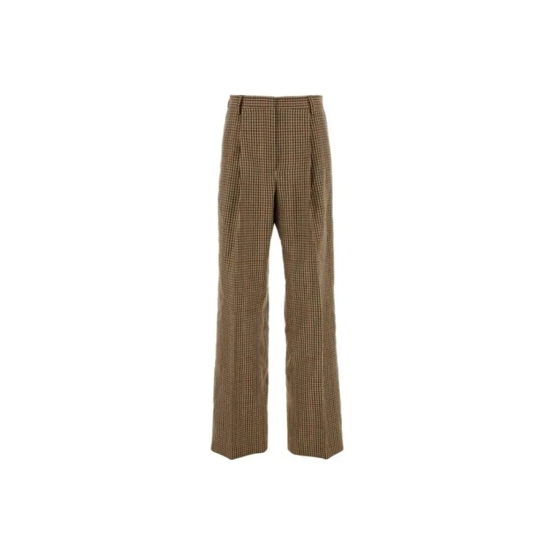 DRIES VAN NOTEN Checked Pants-0