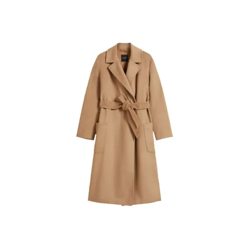 WEEKEND MaxMara Velvet Jackets Women's Camel