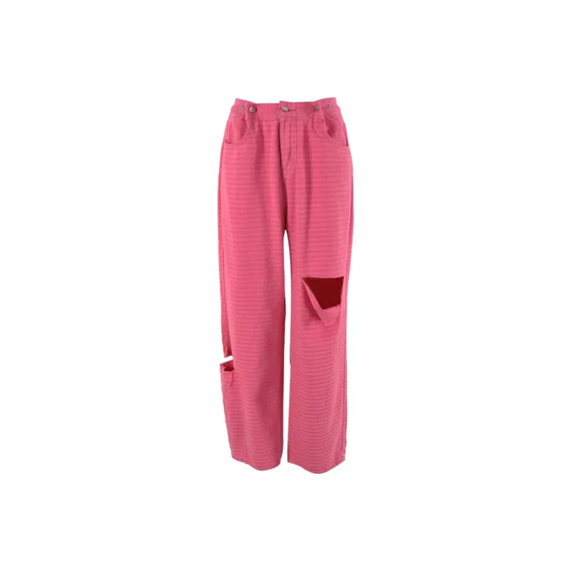 CLOUD SEASON Casual Pants Women's Pink-0