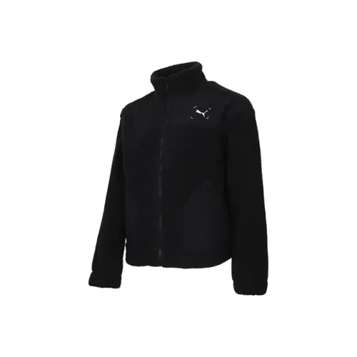 PUMA Velvet Jackets Women's Black