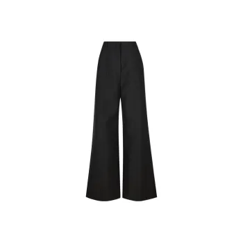 Valentino High Waist Wide Leg Trousers