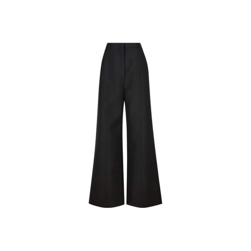 Valentino High Waist Wide Leg Trousers-0