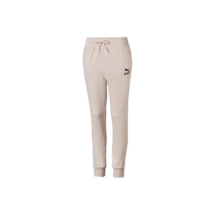 PUMA Knitted Sweatpants Women's Pink-0
